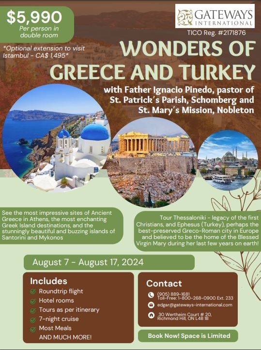 Greece and Turkey Trip