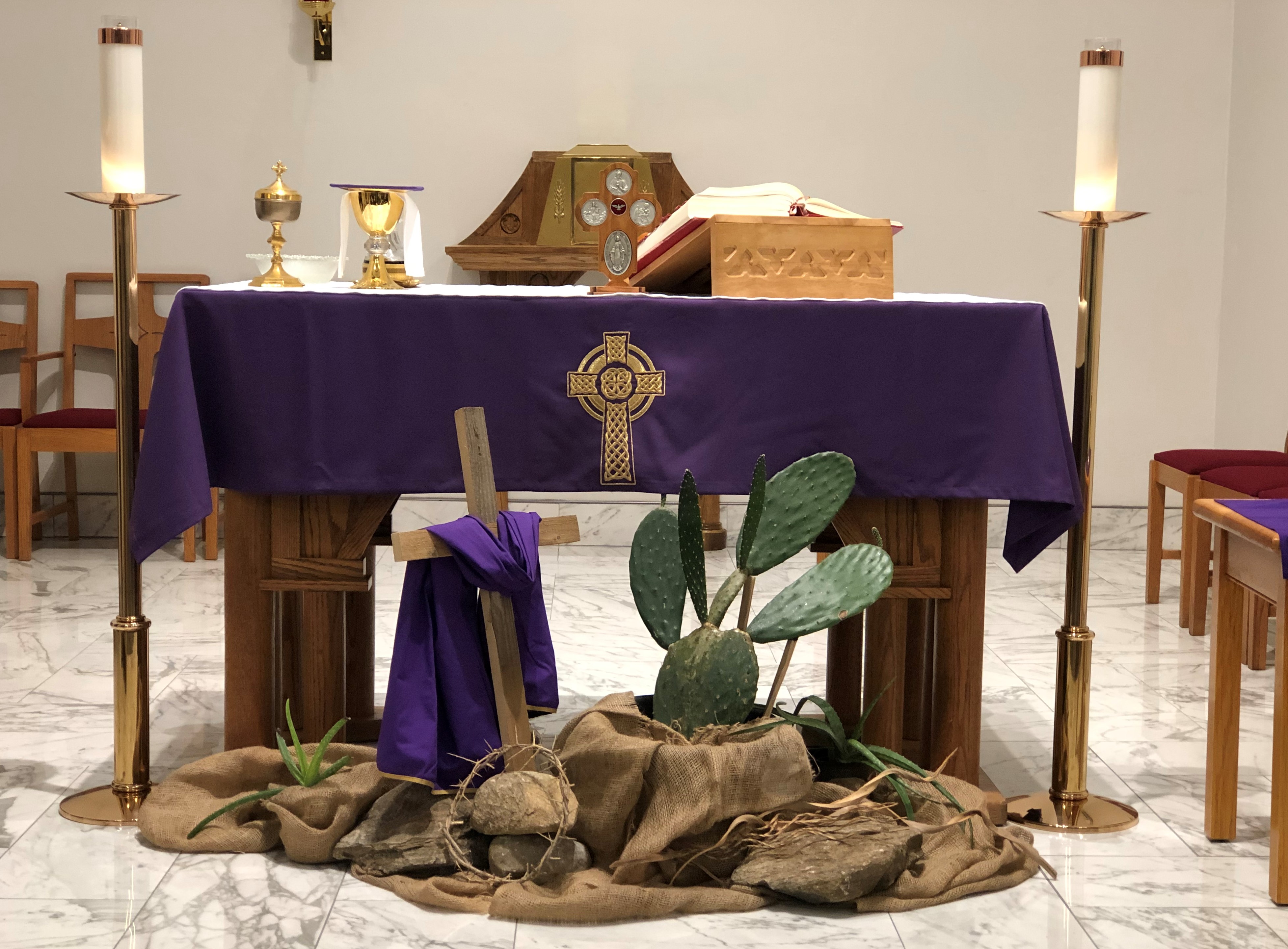 St. Patrick's Lent Altar